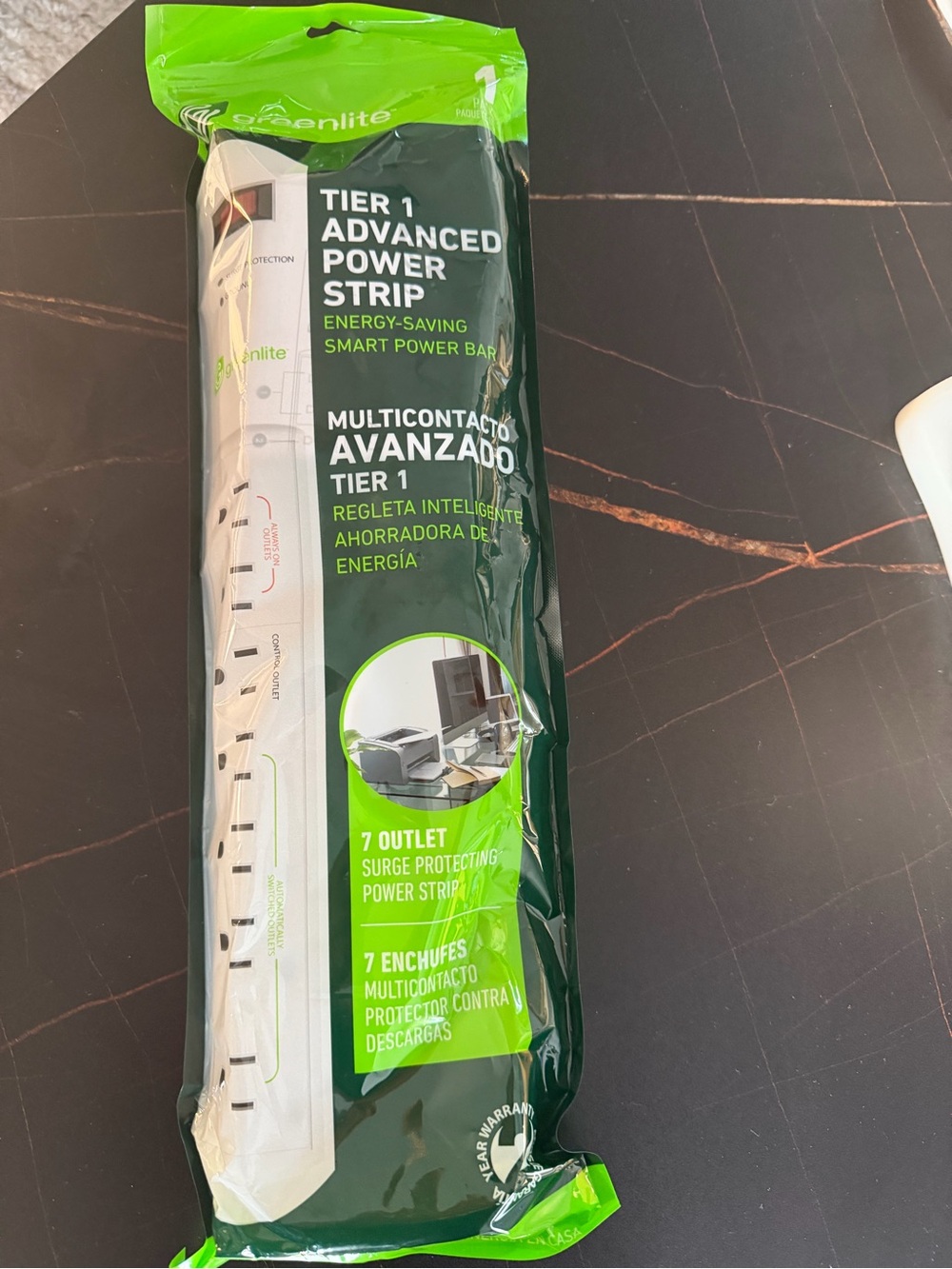 Tier 1 Advanced Power Strip - White